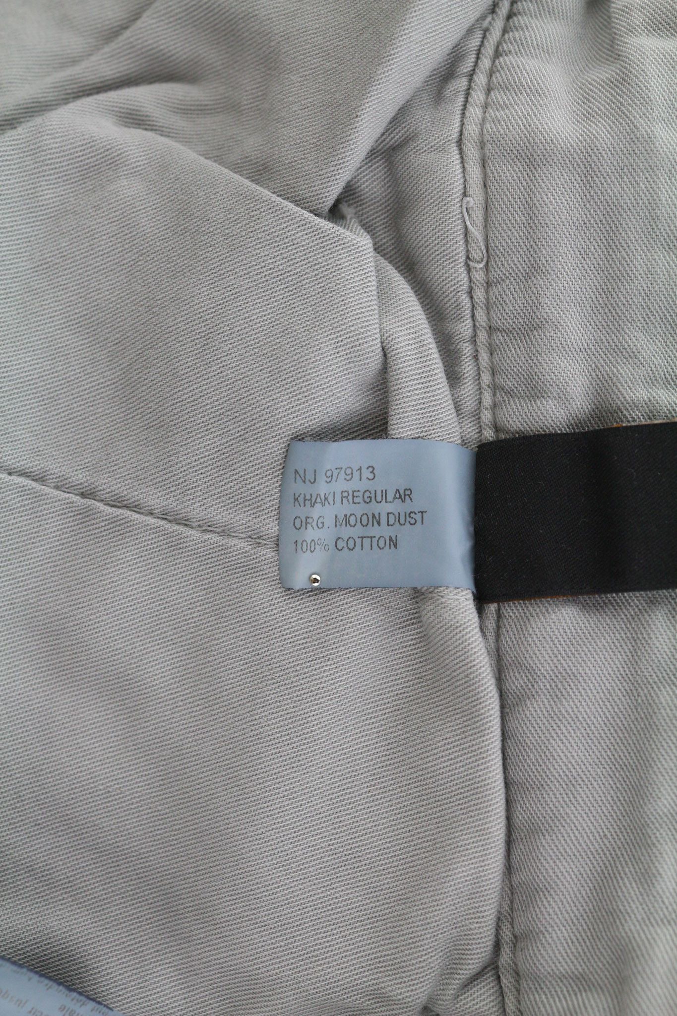 Nudie Jeans KHAKI REGULAR W32/L34 Organic Moon Dust Chino 82569 Size US 32 / EU 48 - 7 Thumbnail