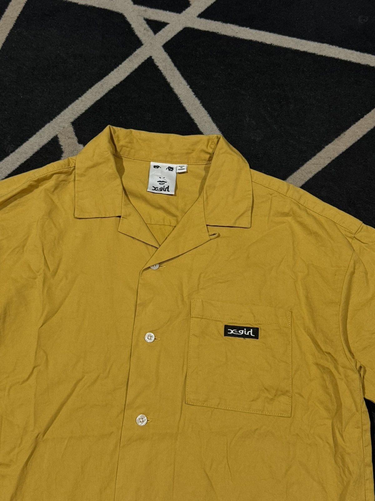 Hysteric Glamour X-Girl Box Logo Button Shirt Size US S / EU 44-46 / 1 - 5 Thumbnail