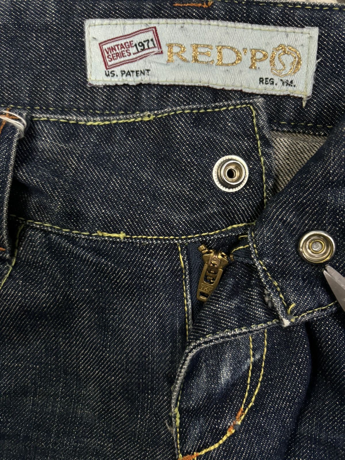 Vintage Japanese Brand Flare Wide Leg Distressed Punk Jeans