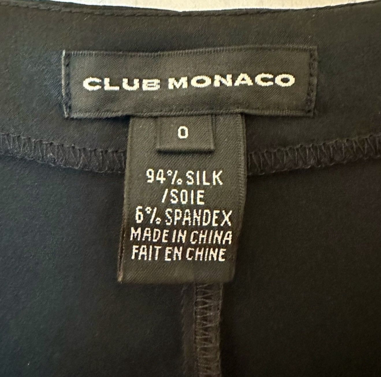 Club Monaco Club Monaco Van Silk Cap Sleeve Mini Dress Size XS / US 0-2 / IT 36-38 - 4 Thumbnail