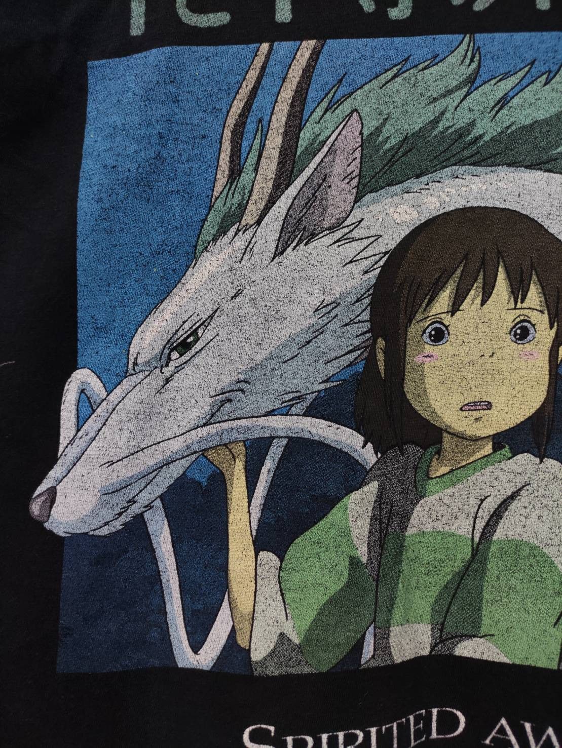 Anime Vtg 00's Spirited Away Studio Ghibli Movie Promo T-Shirt Size US M / EU 48-50 / 2 - 3 Thumbnail