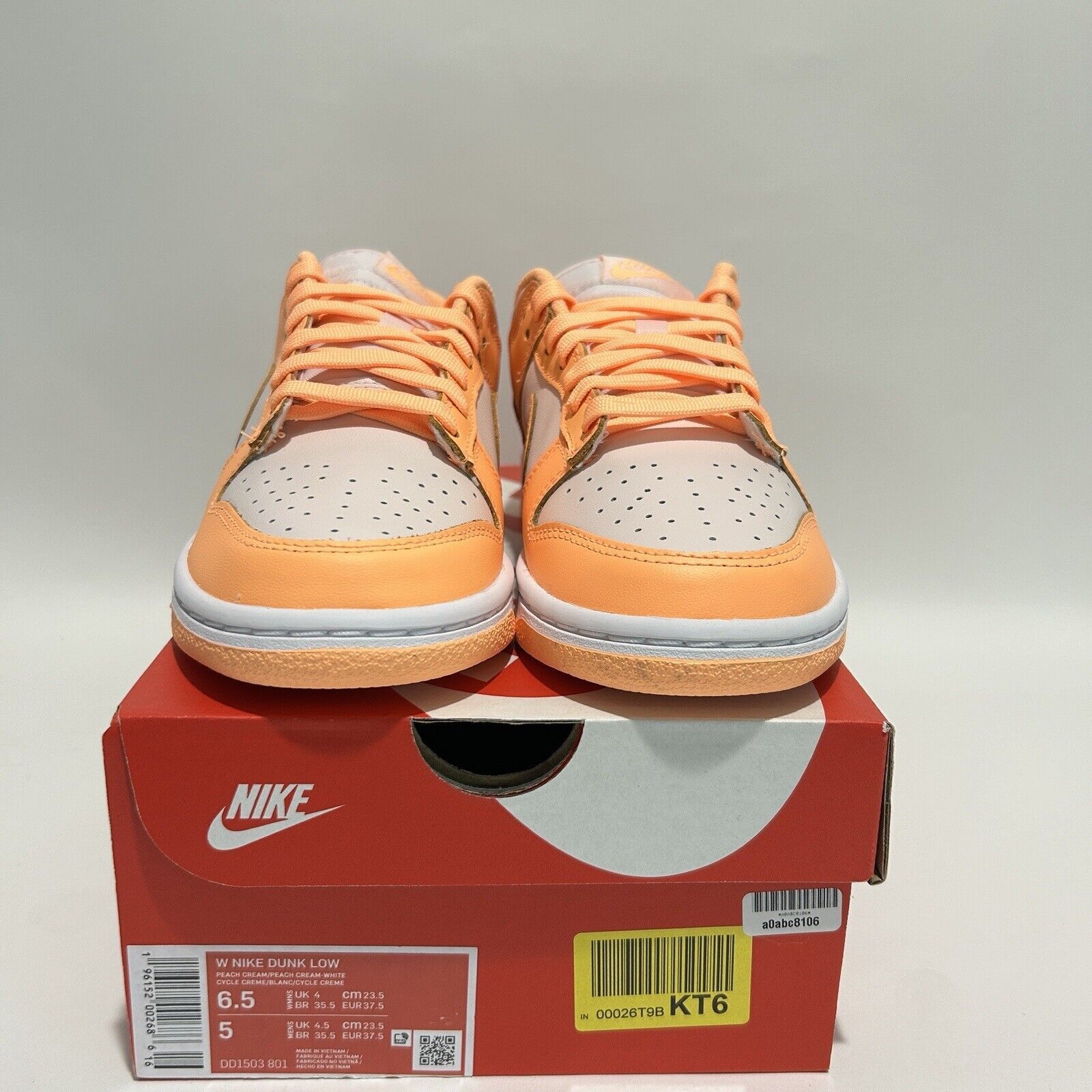 Nike Nike Shoes Dunk Low WMNS “Peaches & Cream” 2024 Size US 6.5 / IT 36.5 - 2 Thumbnail