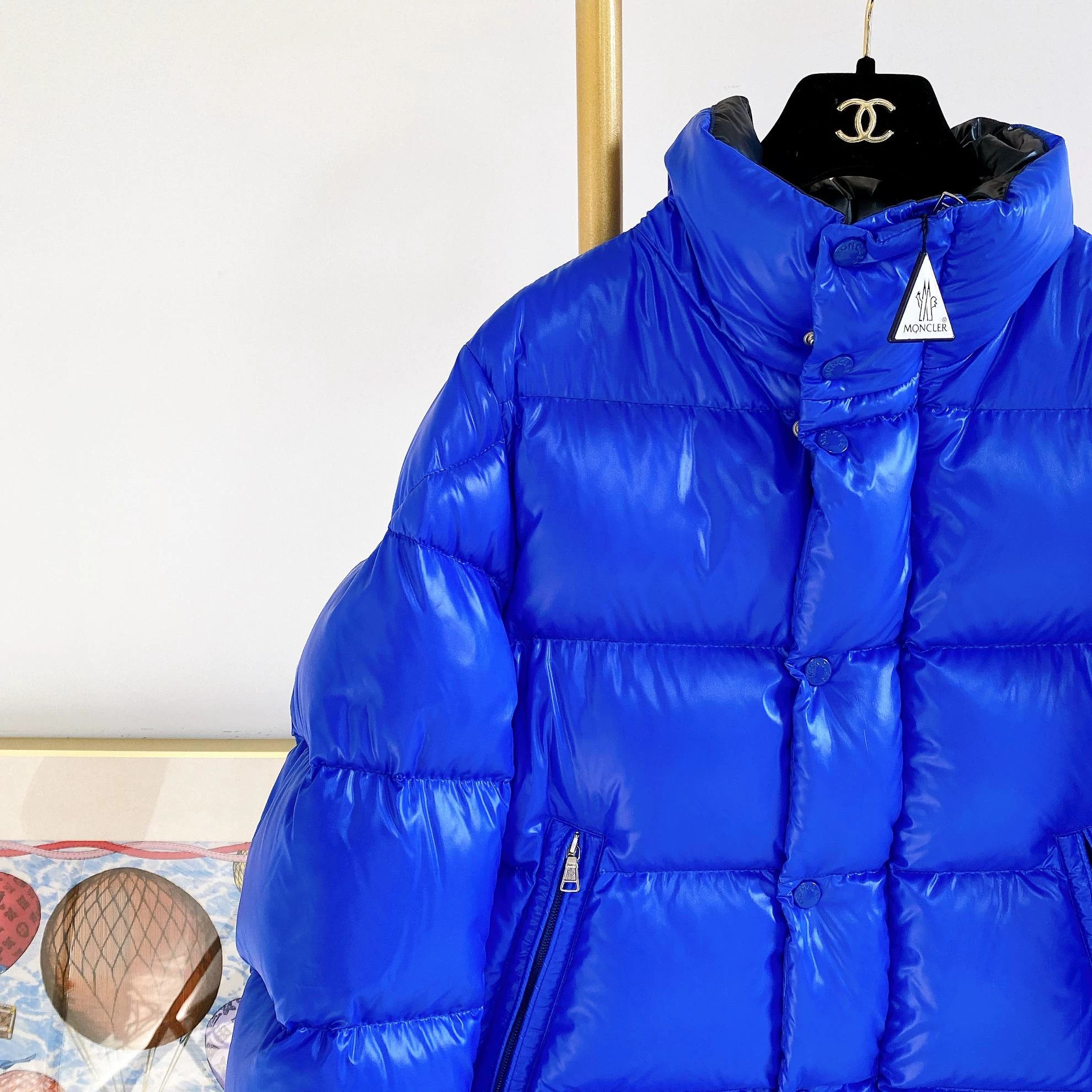 Moncler Moncler blue hooded down jacket 14A Size XXS / US 00 / IT 34 - 3 Thumbnail