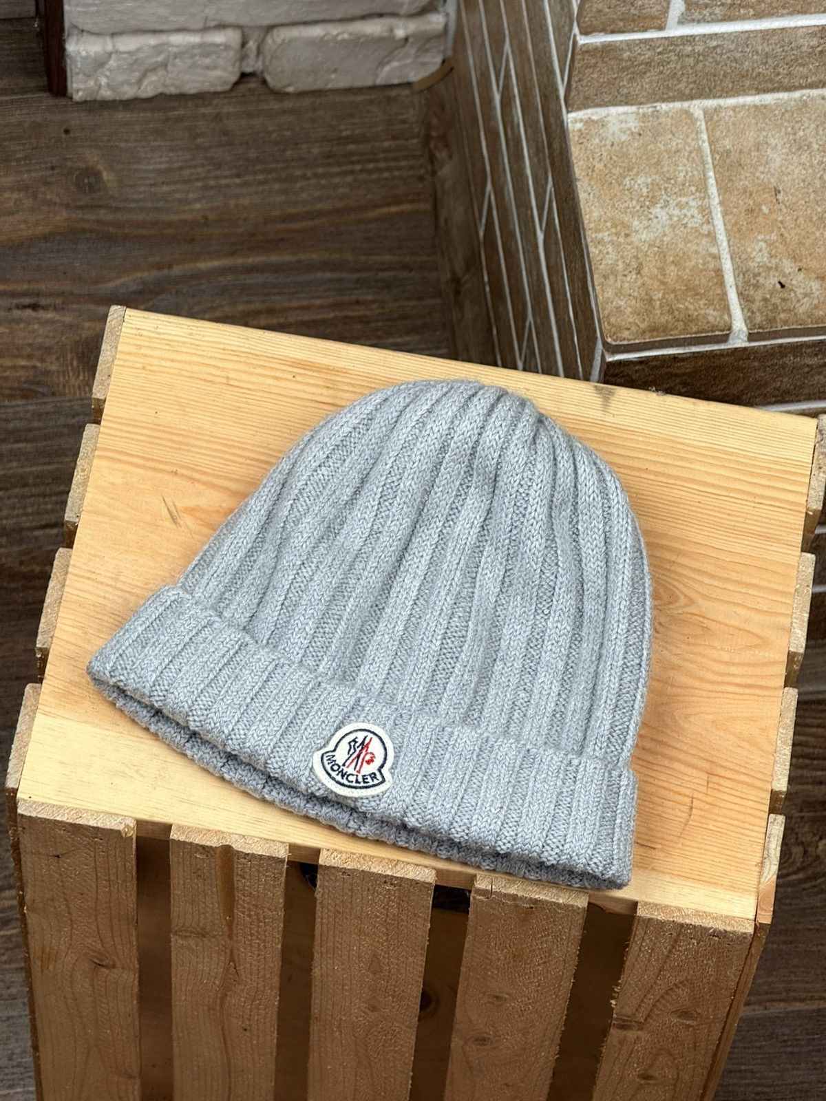 Moncler Moncler Wool Beanie Hat Size ONE SIZE - 4 Thumbnail