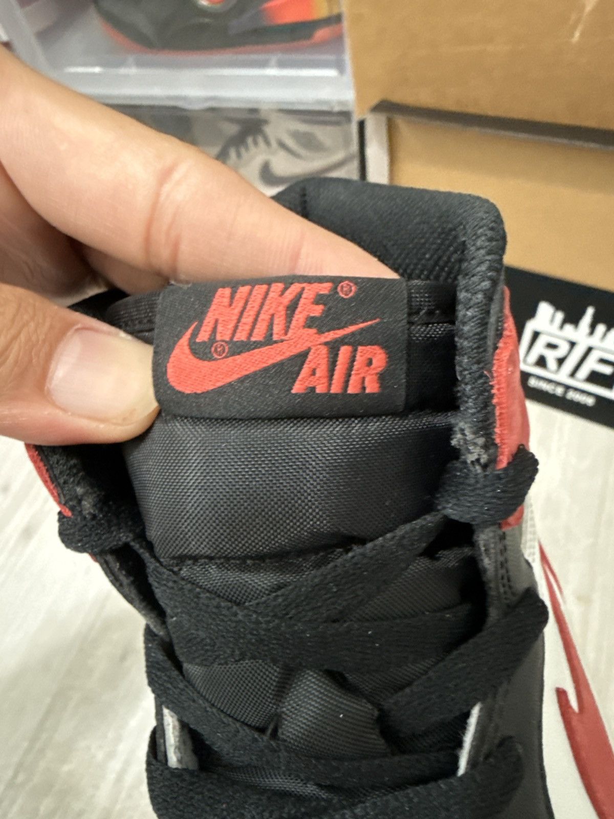 Jordan Brand Jordan 1 Retro High OG Track Red Size US 10.5 / EU 43-44 - 10 Thumbnail