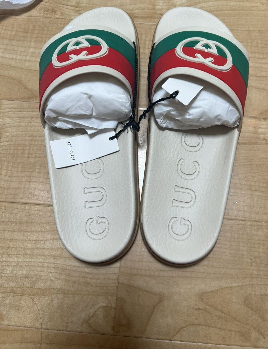 Gucci Gucci Slide Interlocking G Orange Size US 9.5 / EU 42-43 - 8 Thumbnail