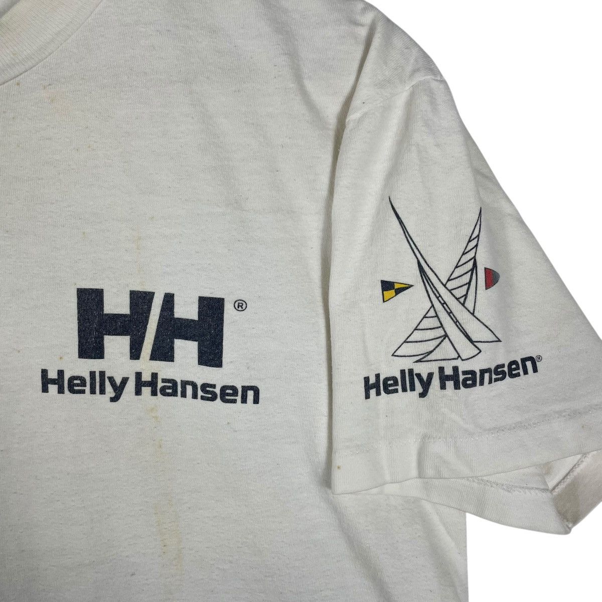 Helly Hansen Vintage 90s Helly Hansen Sea Gear Tee Shirt Size US M / EU 48-50 / 2 - 7 Thumbnail