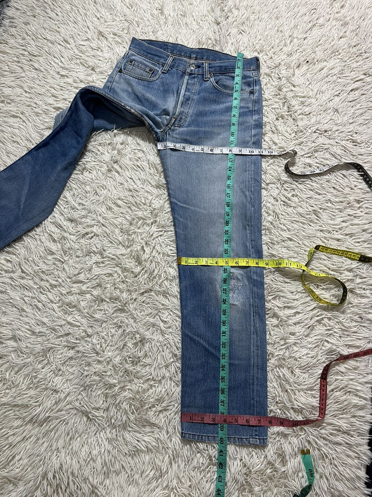 Levi's × Vintage VINTAGE LEVI’S 501 80s DISTRESS JEANS Size US 30 / EU 46 - 13 Thumbnail