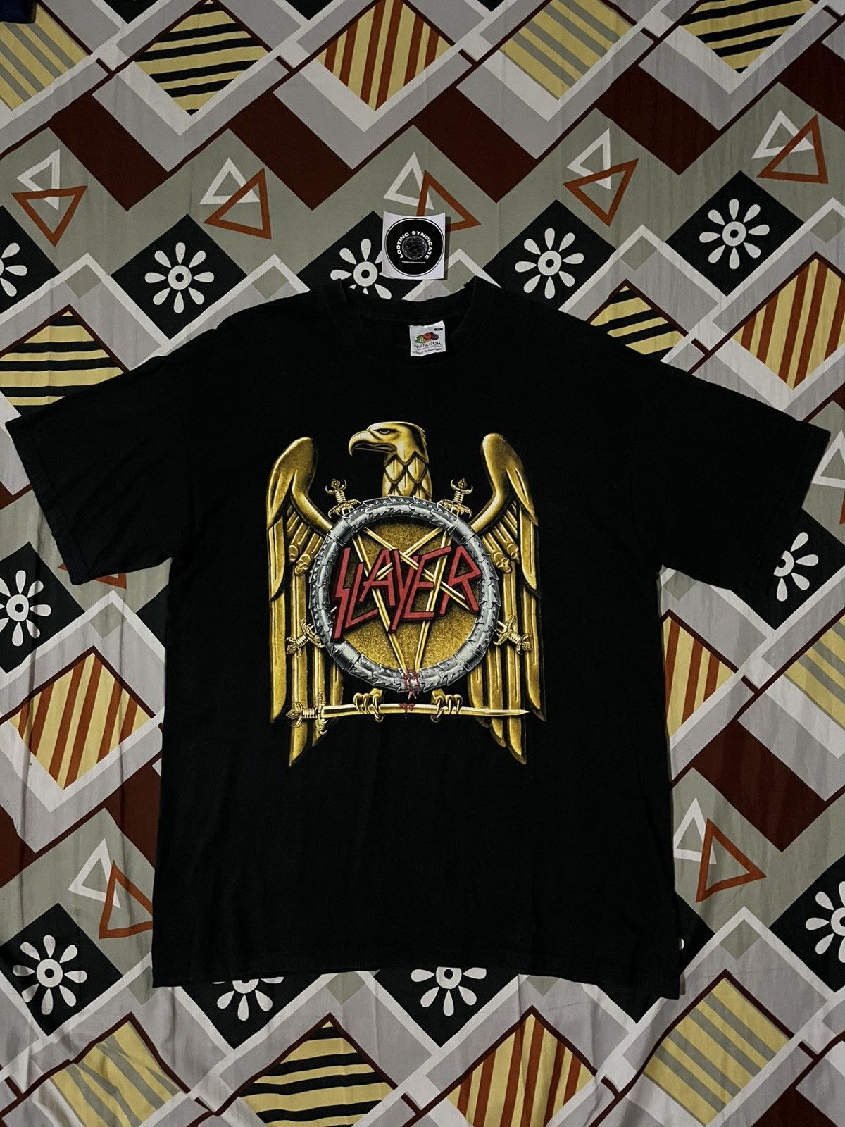 Slayer × Vintage Vintage Slayer Tour 2004 Tee Size US M / EU 48-50 / 2 - 3 Thumbnail