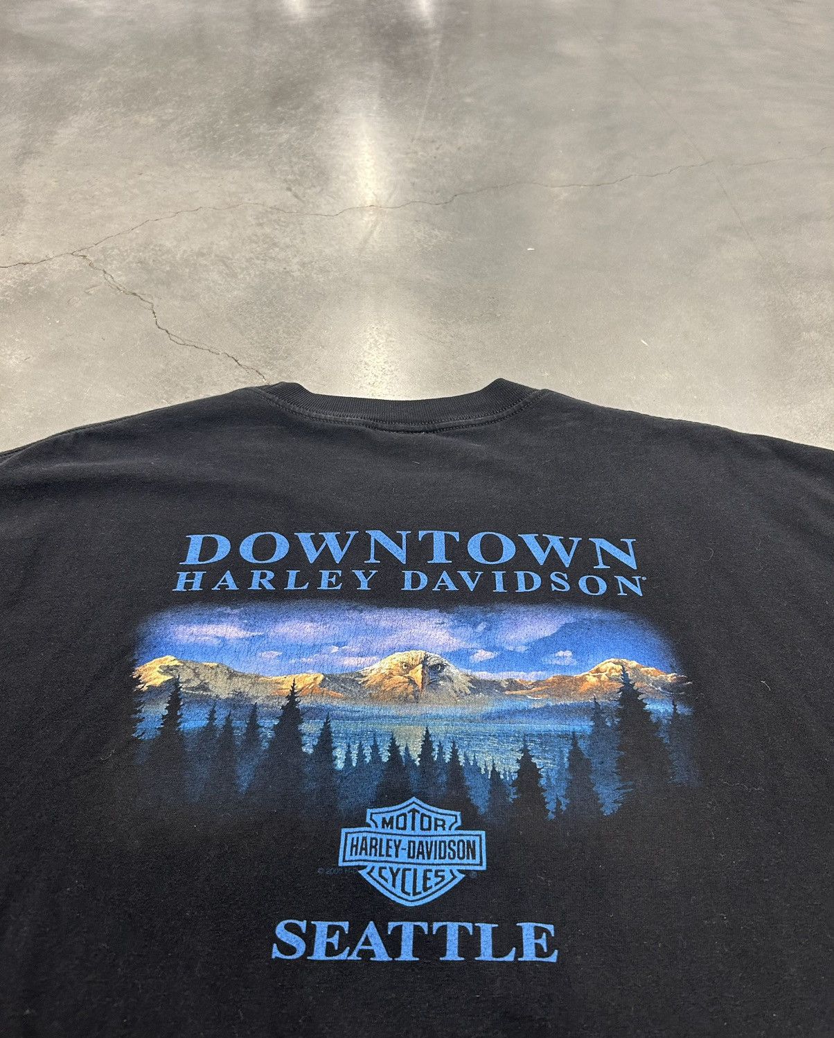 Harley Davidson × Vintage Vintage 2000 Harley Davison Tee Size US XXL / EU 58 / 5 - 3 Thumbnail