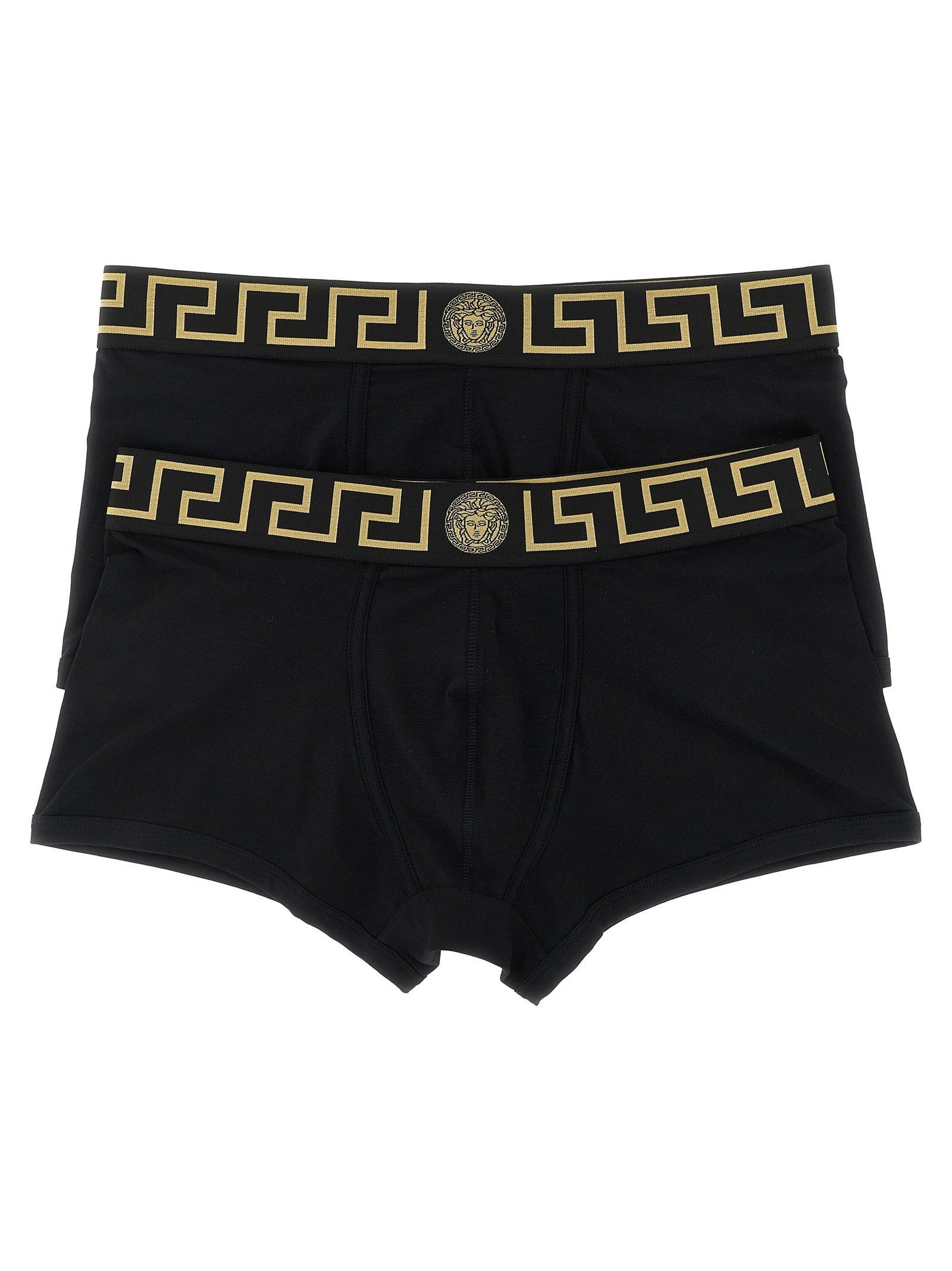 Black Cotton Boxers