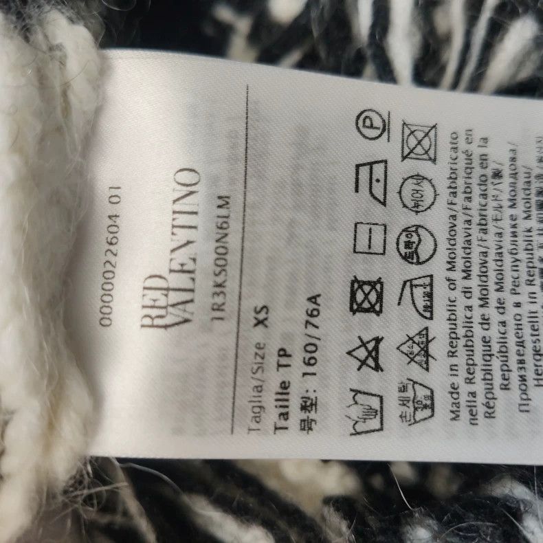 Valentino Valentino Mohair-blend colour-blocked shawl cape Size XS / US 0-2 / IT 36-38 - 5 Thumbnail