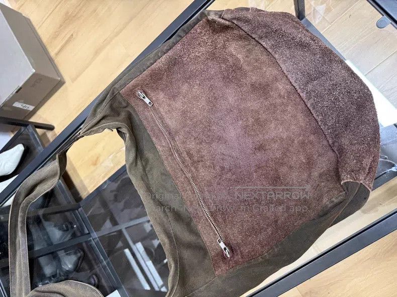 Yohji Yamamoto Yohji Yamamoto deconstructed leather patchwork shoulder ba Size ONE SIZE - 6 Thumbnail