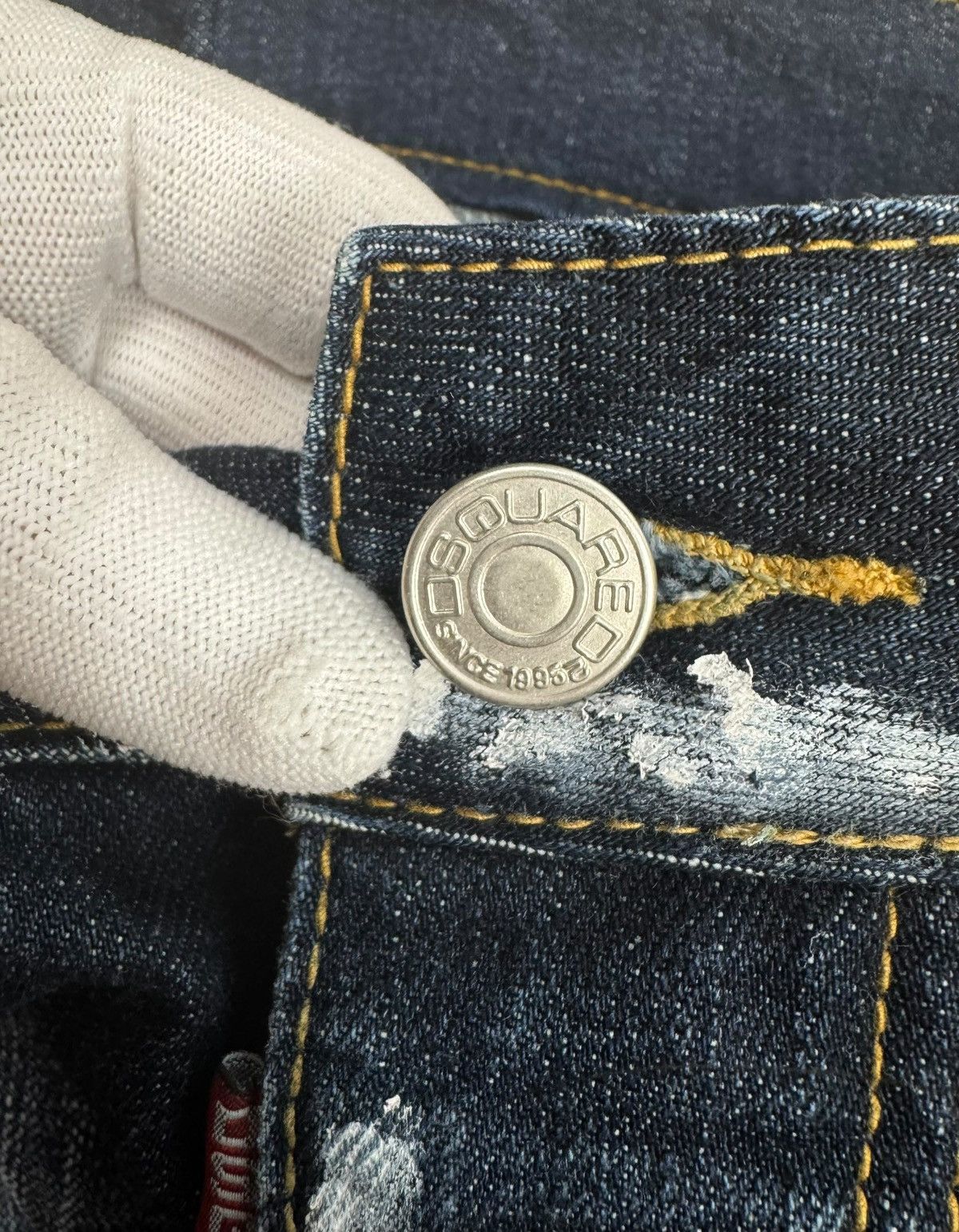 Dsquared2 Daquared Denim Mini Skirt Logo size XS Distressed Size 26" / US 2 / IT 38 - 17 Thumbnail
