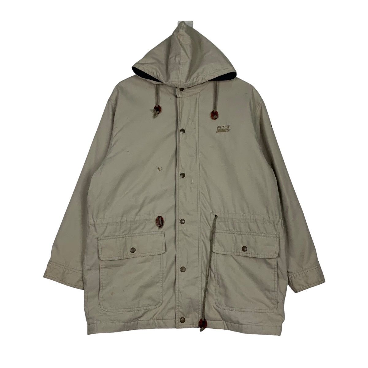 Pepsi PERSI Embroidery Small Logo Parka #0964-C43 Size US L / EU 52-54 / 3 - 1 Thumbnail
