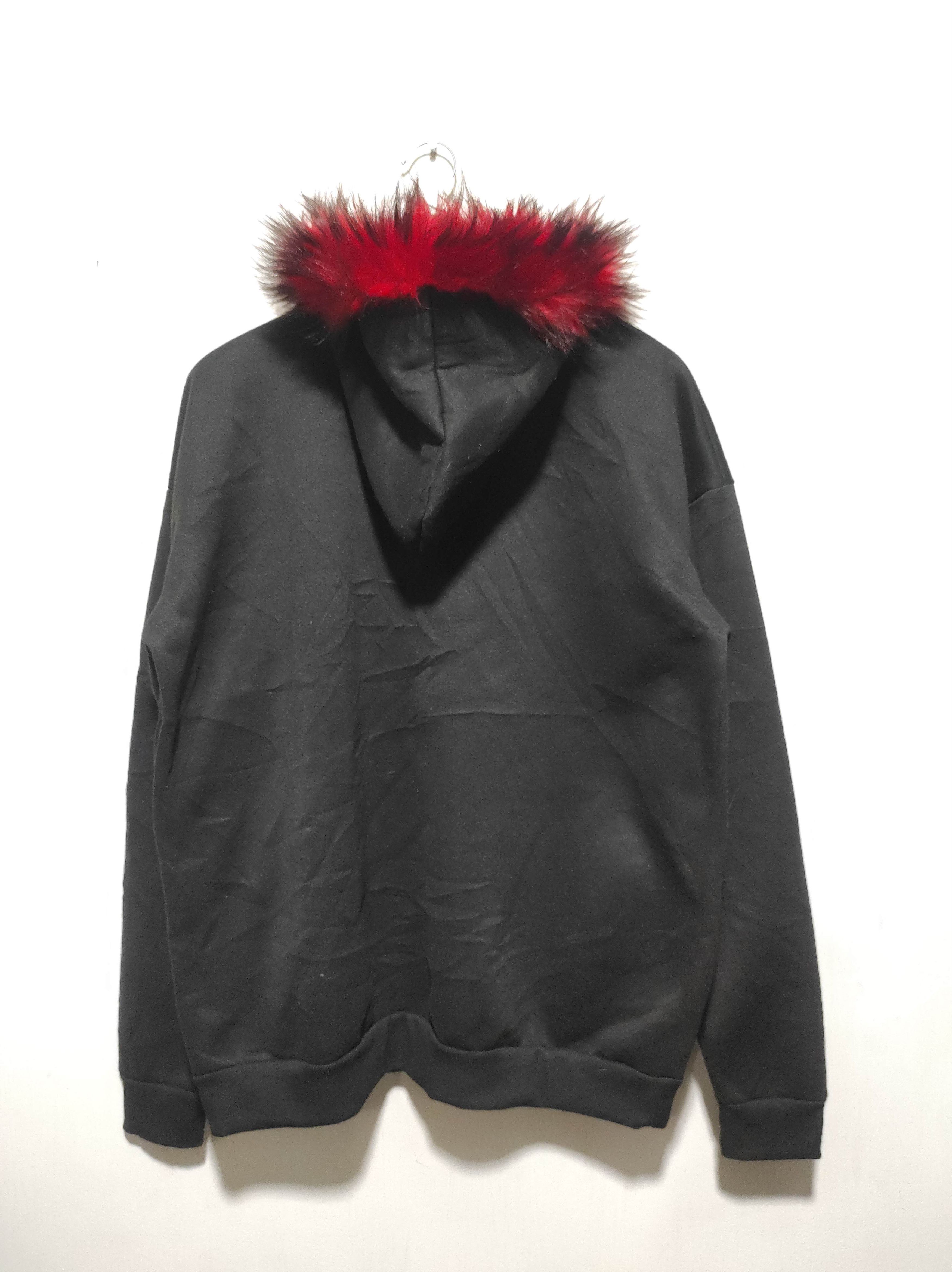 Hysteric Glamour Skull Half Zip Fur Hoodie IfSixWasNine LGB style Size US M / EU 48-50 / 2 - 15 Thumbnail
