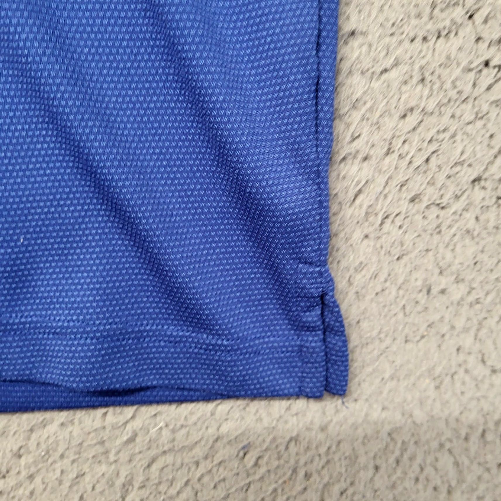 Vintage Greg Norman ML75 Play Dry Polo Shirt Mens Large Blue Striped Stretch Quick Dry Moisture Wicking Golf Polo Shirt Size US L / EU 52-54 / 3 - 3 Thumbnail