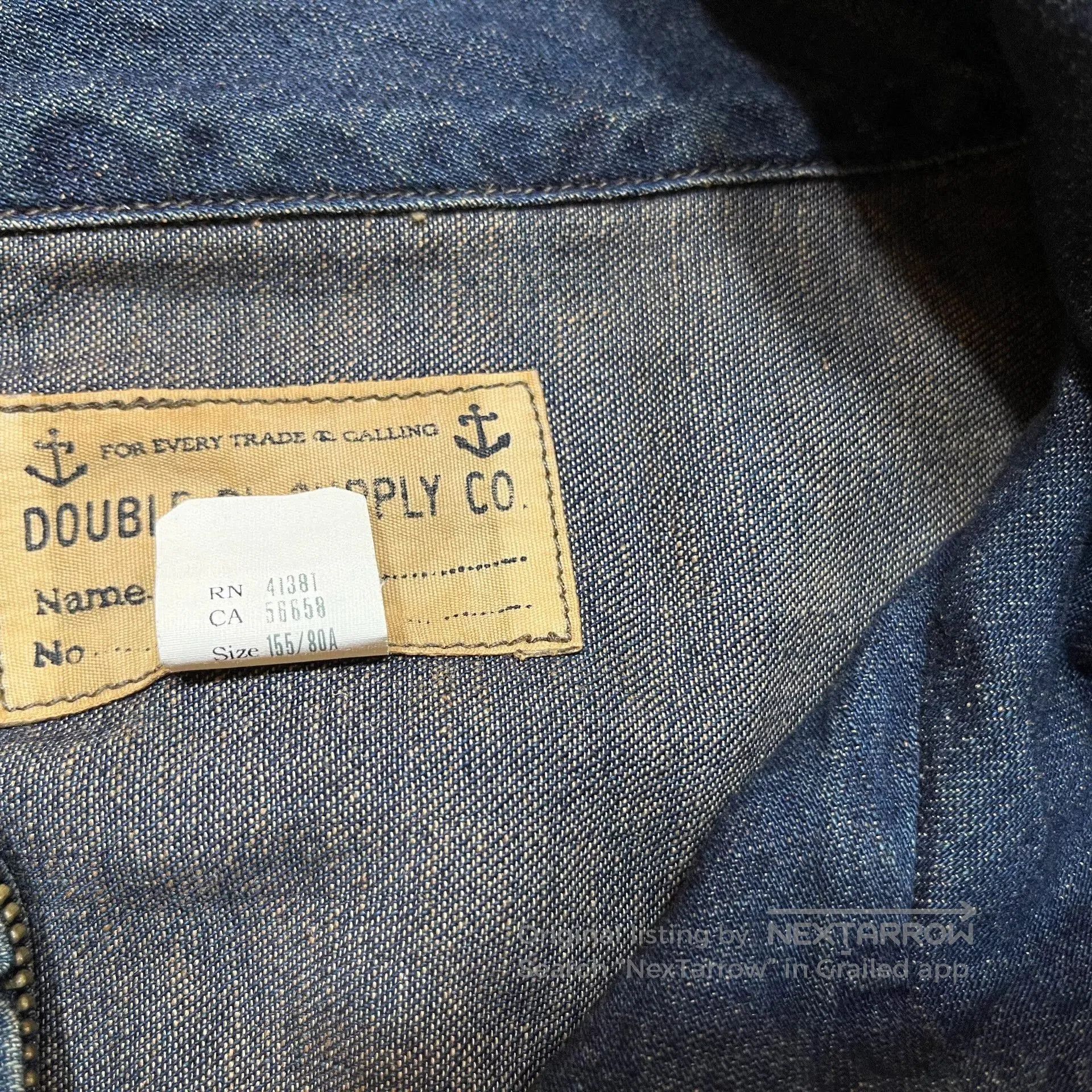 RRL Ralph Lauren RRL Double RL Indigo Dyed Jacket. Size M / US 6-8 / IT 42-44 - 8 Thumbnail