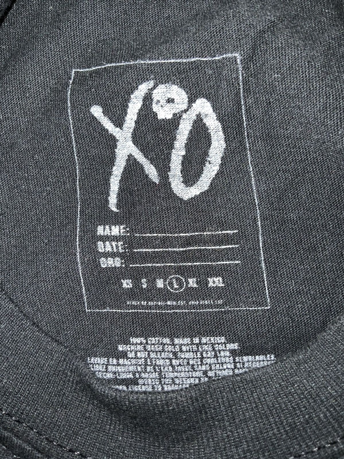 The Weeknd × XO XO The Weeknd After Hours 12th Hour Do You See T-Shirt Size US L / EU 52-54 / 3 - 6 Thumbnail