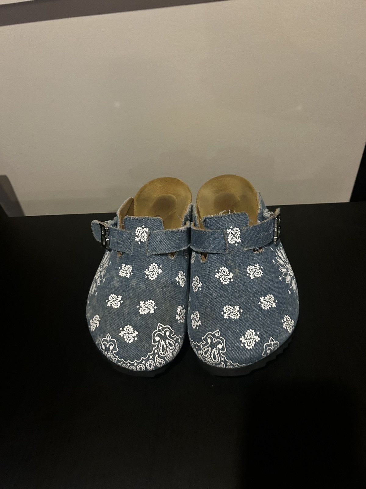 Bravest Studios Bravest Studios Denim Birkenstock Boston Clogs Size US 9 / EU 42 - 2 Thumbnail