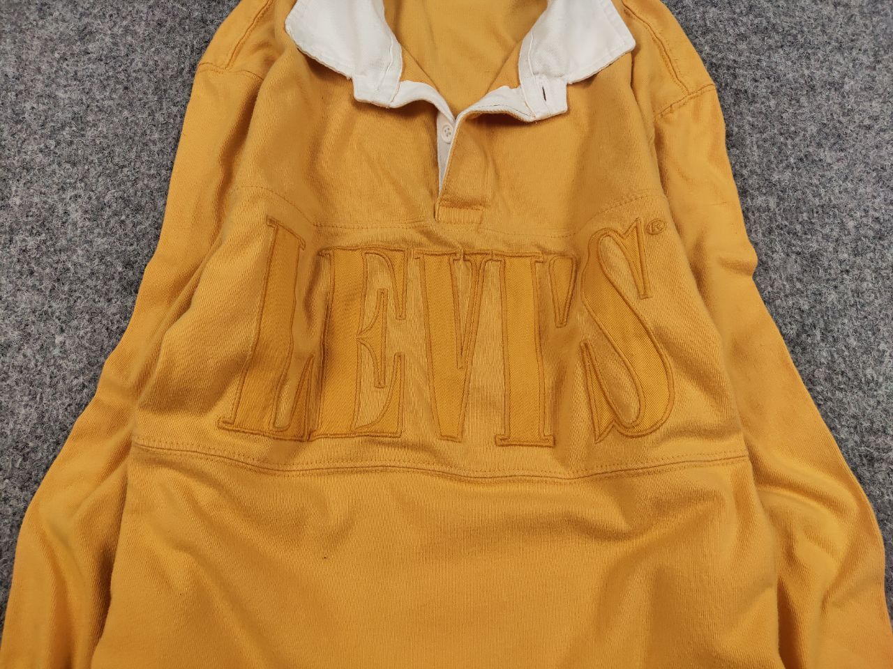 Levi's Vintage Levis Rugby long sleeve Polo shirts 90s Y2K Style Size US M / EU 48-50 / 2 - 3 Thumbnail
