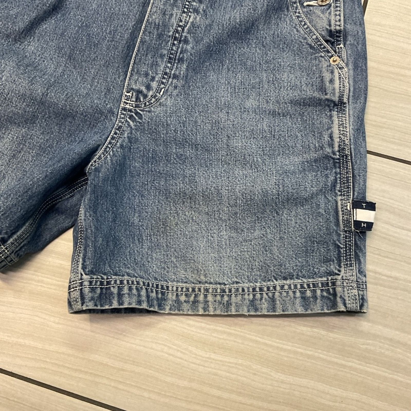 Tommy Hilfiger Vintage Tommy Hilfiger Denim Overalls Size 32 - 11 Thumbnail