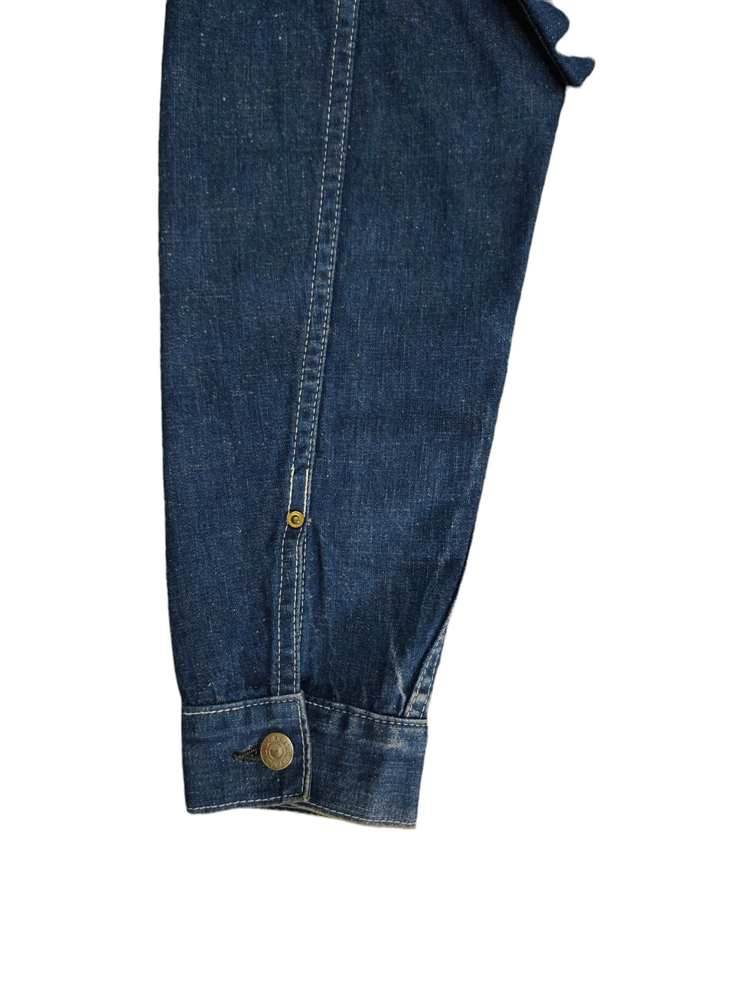 ANACHRONORM Anachronnorm Japan Type 2 Buckle Back Denim Jacket Size US S / EU 44-46 / 1 - 14 Thumbnail