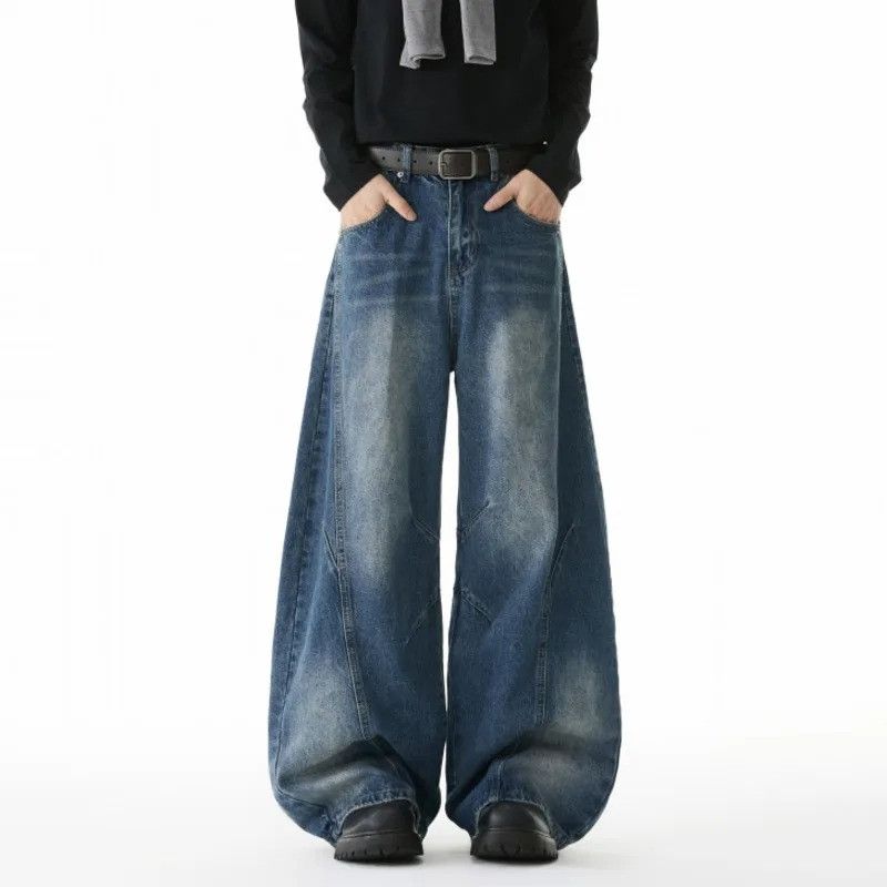 Japanese Brand Korean Style All-match Jeans Size US 32 / EU 48 - 2 Thumbnail