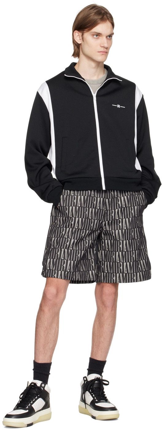 Amiri o1y0525 Logo Turtleneck Sweatshirt in Black Size US M / EU 48-50 / 2 - 4 Thumbnail
