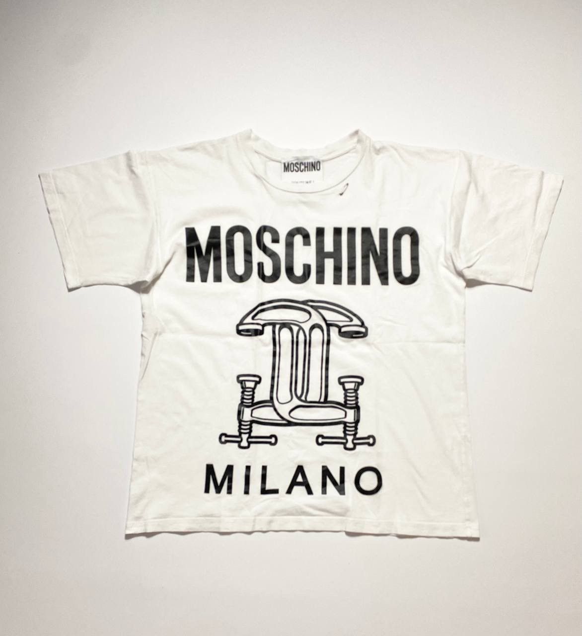 Moschino Moschino Milano T Shirt Women Luxury Style Size XS / US 0-2 / IT 36-38 - 1 Thumbnail
