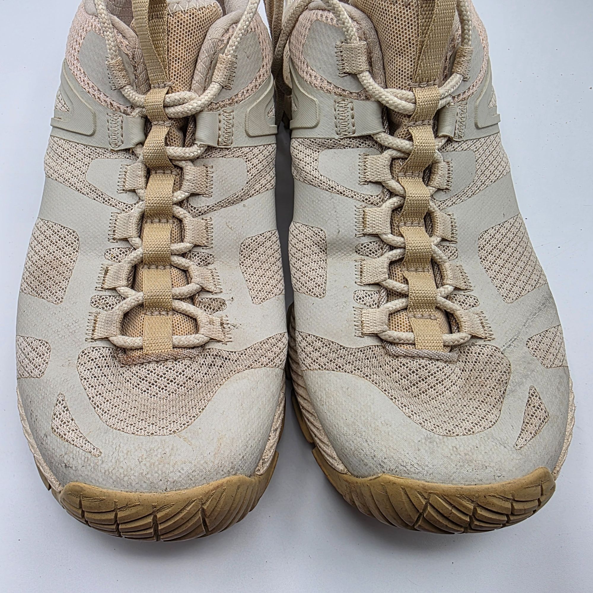 Merrell Merrell MQM Ace Tec 1TRL Oyster Chalk Mens Size 9.5 White Sh Size US 9.5 / EU 42-43 - 10 Thumbnail