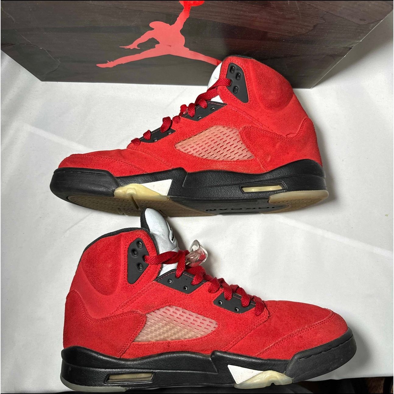 Jordan Brand × Nike Size 11.5 - Air Jordan 5 Retro Raging Bull 2021 Men's Shoes Size US 11.5 / EU 44-45 - 3 Thumbnail