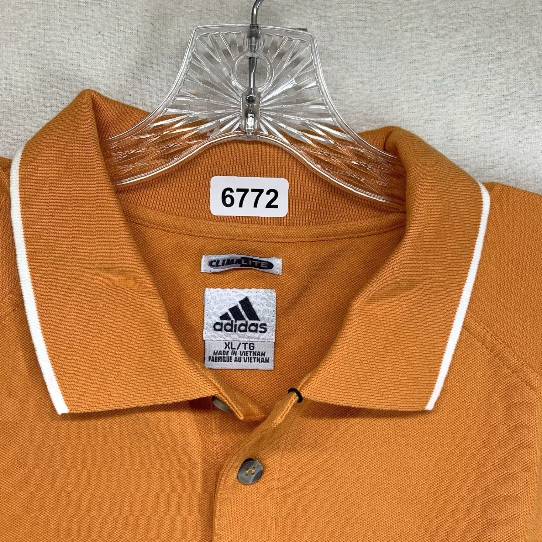Adidas Adidas Golf Polo Shirt XL Oversized Mango Orange Short Sleeve Athletic Mens NWT Size US XL / EU 56 / 4 - 5 Thumbnail