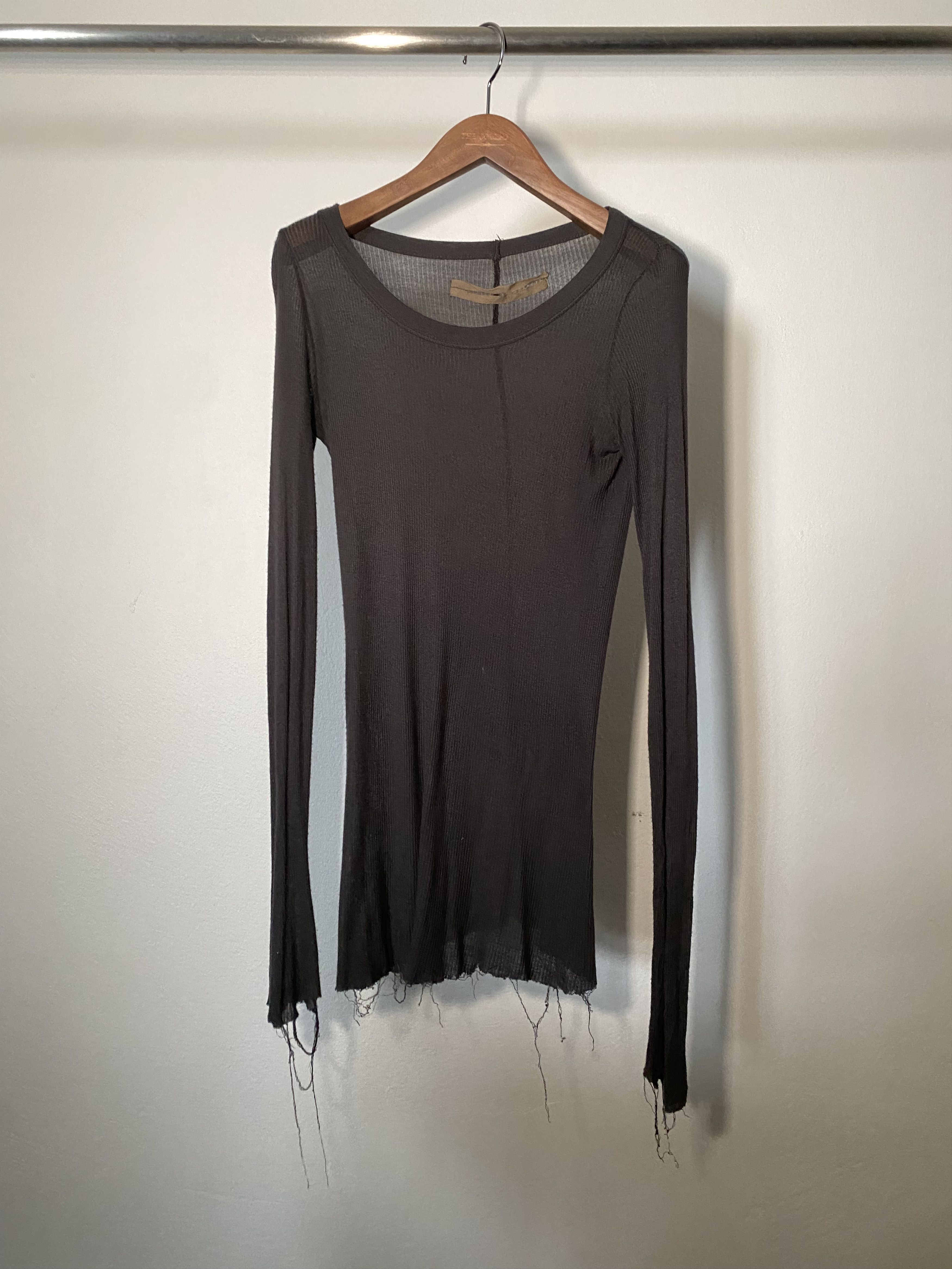 SS2005 Scorpio Knit Rib L/s Grey