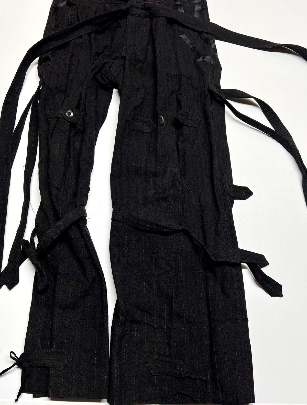 Number (N)ine 09SS Bondage Pants Size US 30 / EU 46 - 3 Thumbnail