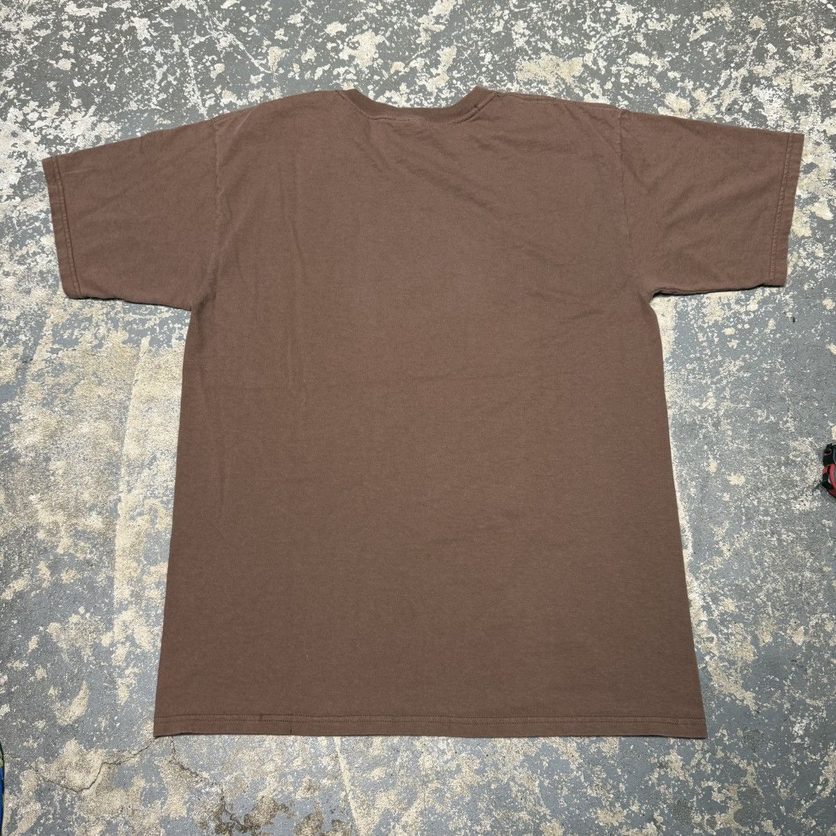 Vintage Vintage Happy Ass Seat Co. Brown New York Tshirt Size US L / EU 52-54 / 3 - 5 Thumbnail