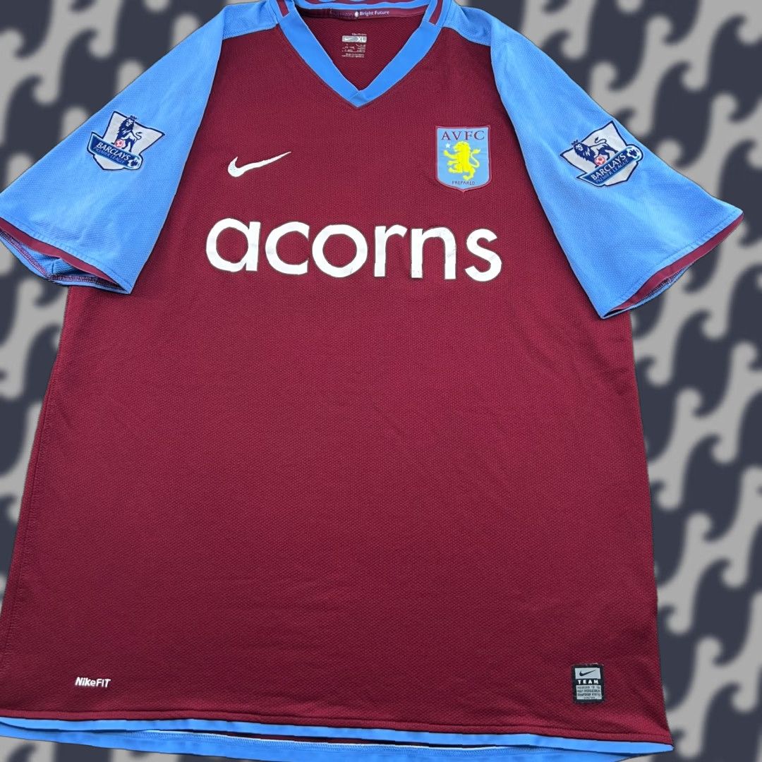 Nike Nike Aston Villa 2008 2009 Home Football Jersey Mens XL Shirt Size US XL / EU 56 / 4 - 1 Thumbnail