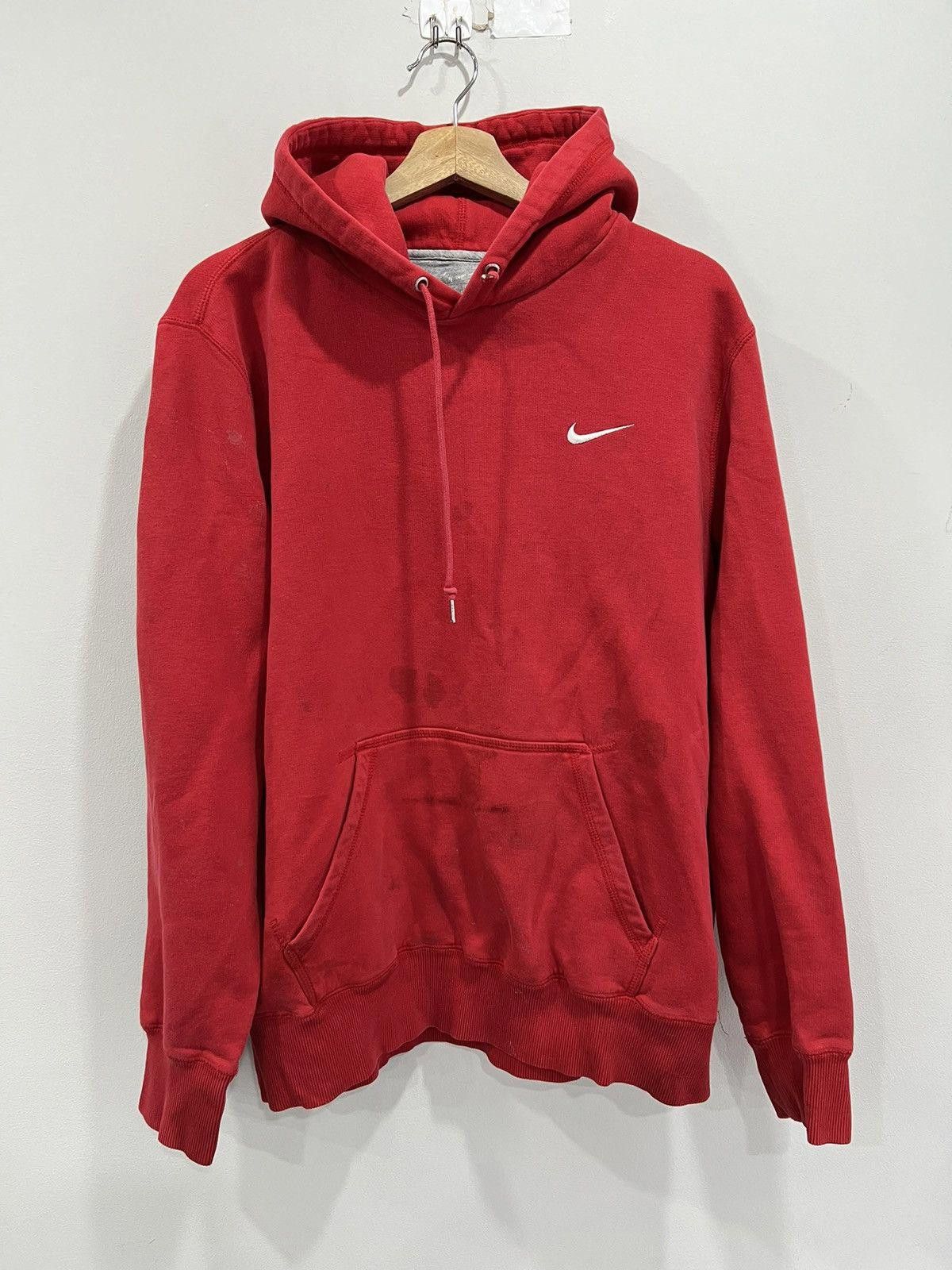 Nike Vintage Nike Hoodie Sweater sweatshirt swoosh check Size US XL / EU 56 / 4 - 1 Thumbnail