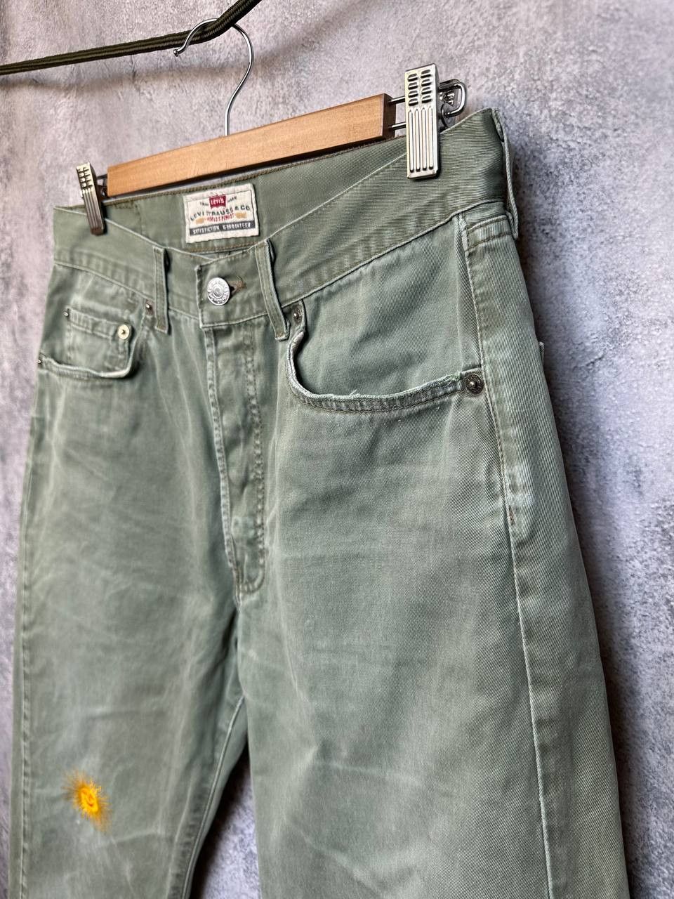 Levi's Vintage Clothing Vintage Levi's 451 Work Pants 90s USA Made Distressed Size US 31 - 6 Thumbnail