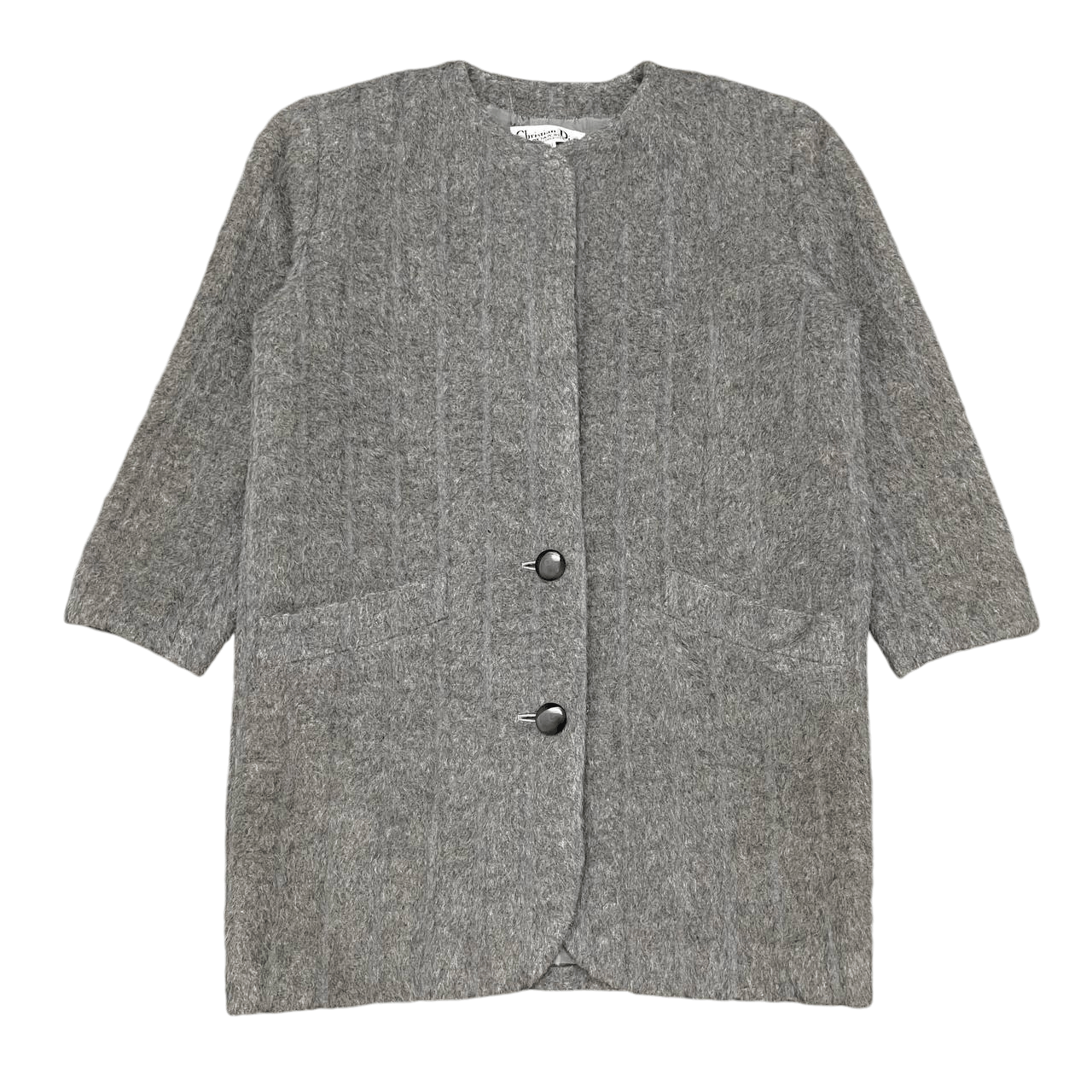 Vintage Christian Dior Heavy Wool Coat