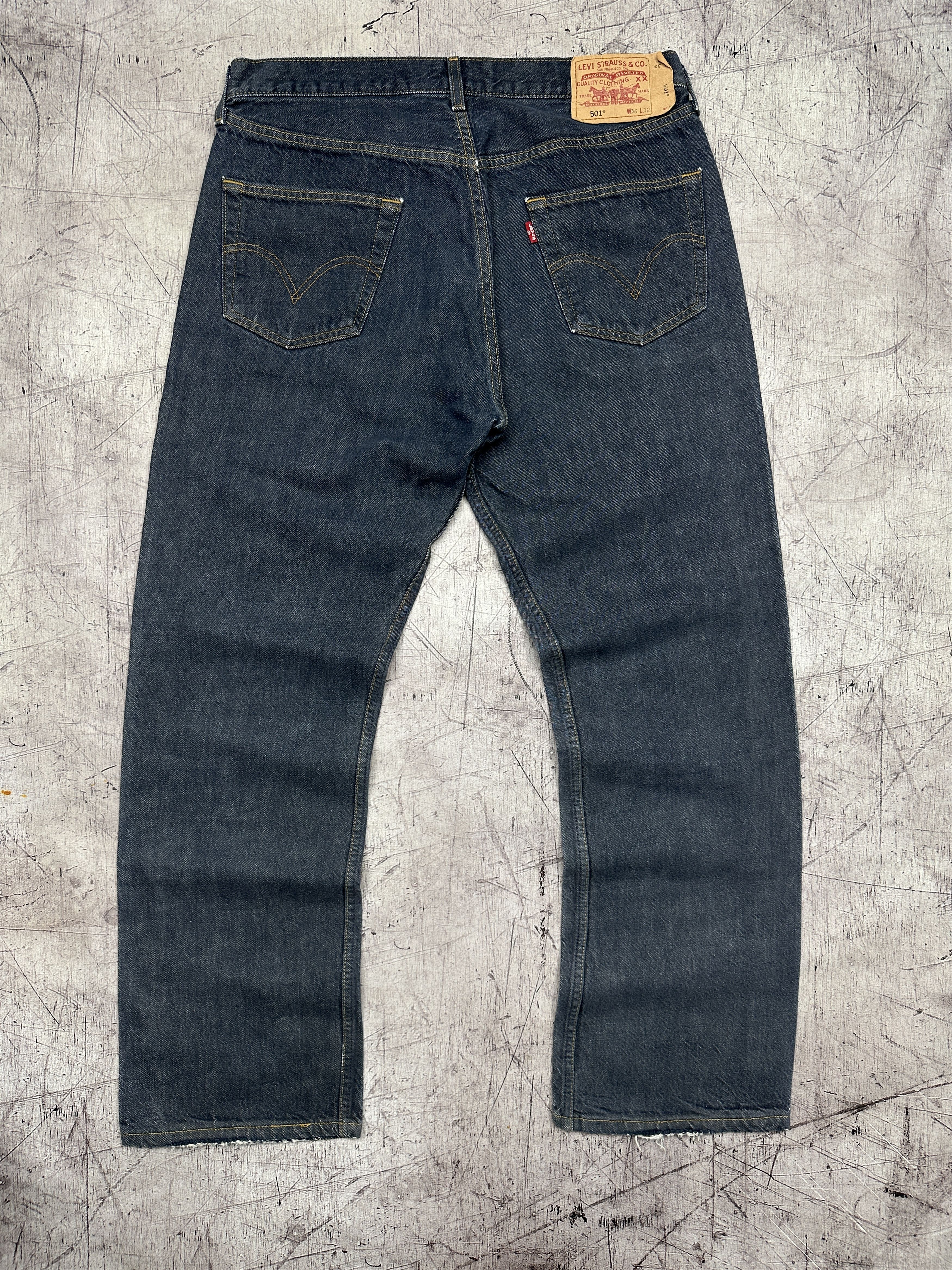 Levi's Levi's 501 Mens Denim Pants Jeans Size 36 x 32 Size US 36 / EU 52 - 1 Thumbnail