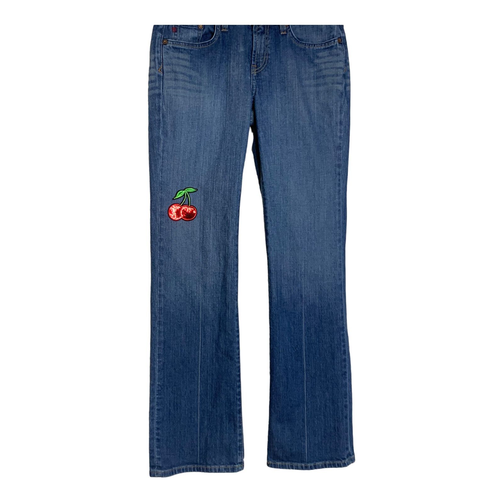Seven 7 Seven7 blue Y2K Bootcut low rise Jeans size 30 Size 30" / US 8 / IT 44 - 8 Thumbnail