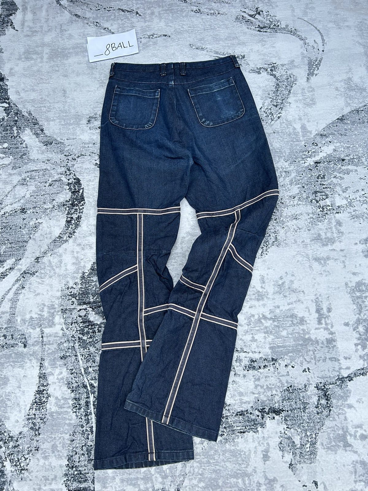 Marithe + Francois Girbaud Marithe Francois Girbaud Jeans “Rare Design” Size US 27 - 9 Thumbnail