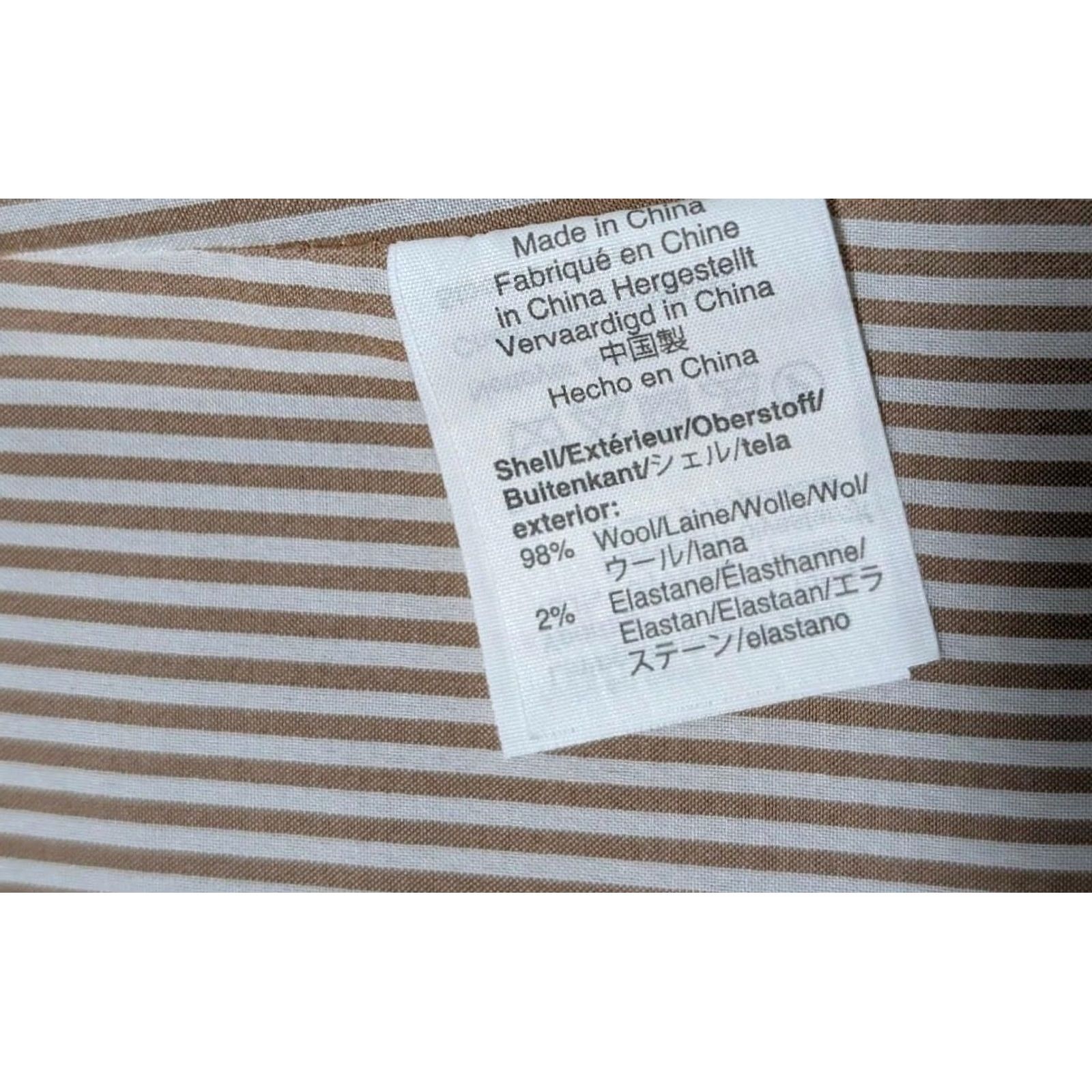 J.Crew J.Crew Blazer Wool ParKe Flannel Camel 6 Womens Jacket Coat Brown Shawl Lapel Size M / US 6-8 / IT 42-44 - 5 Thumbnail