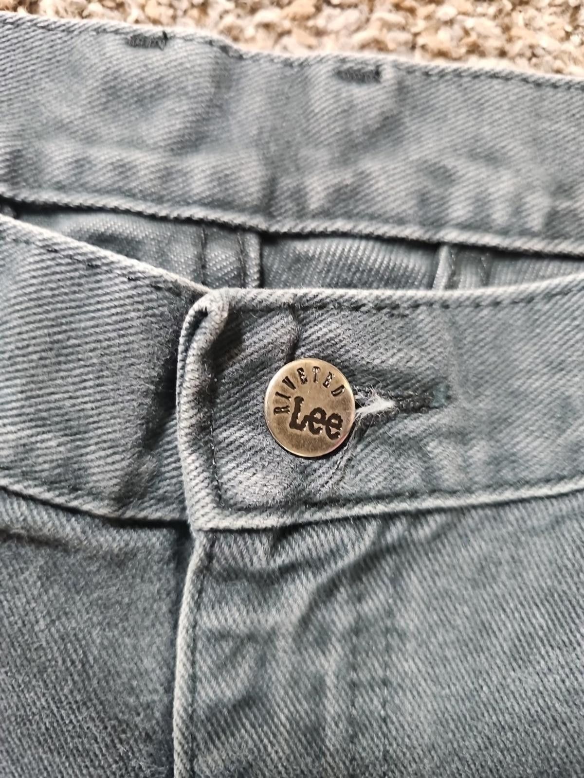 Lee LEE Riveted Jeans Made In USA High Quality 34x29 Size US 34 / EU 50 - 3 Thumbnail