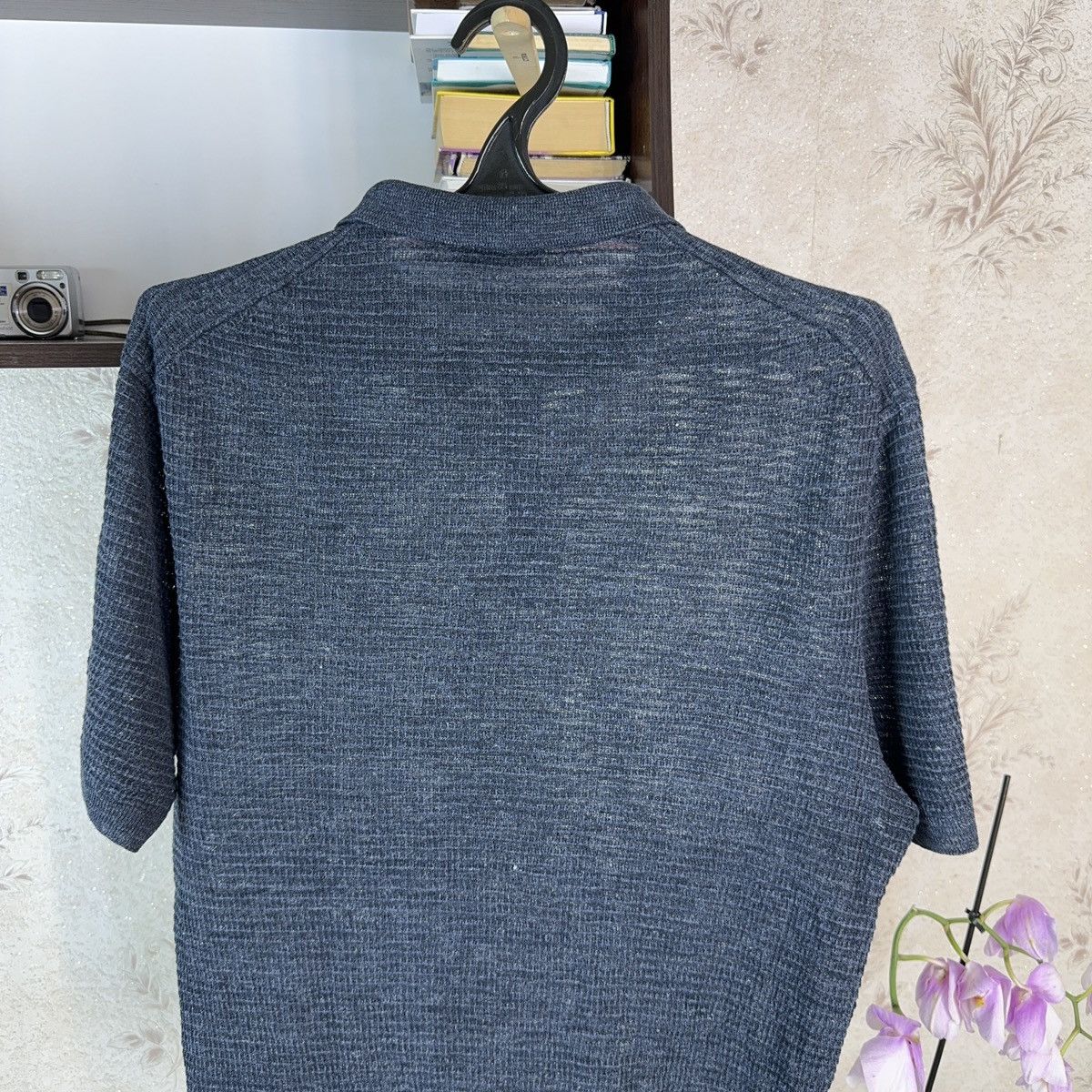 Gran Sasso Gran Sasso T shirt Polo Luxury Italian XL Dark Blue Knited Size US XL / EU 56 / 4 - 13 Thumbnail
