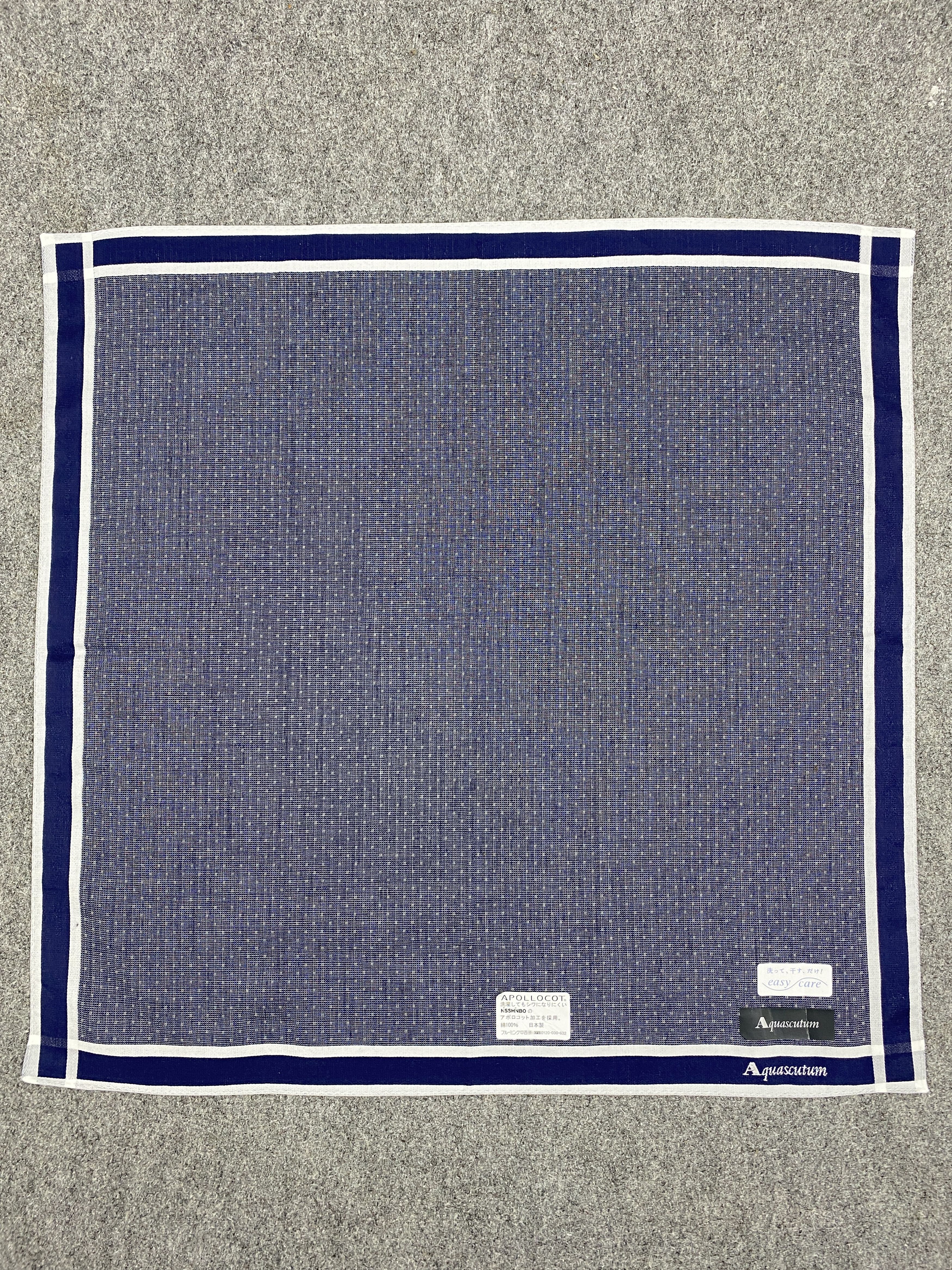 Aquascutum Vintage Aquascutum Handkerchief / Neckwear / Bandana HKC0460 Size ONE SIZE - 2 Thumbnail