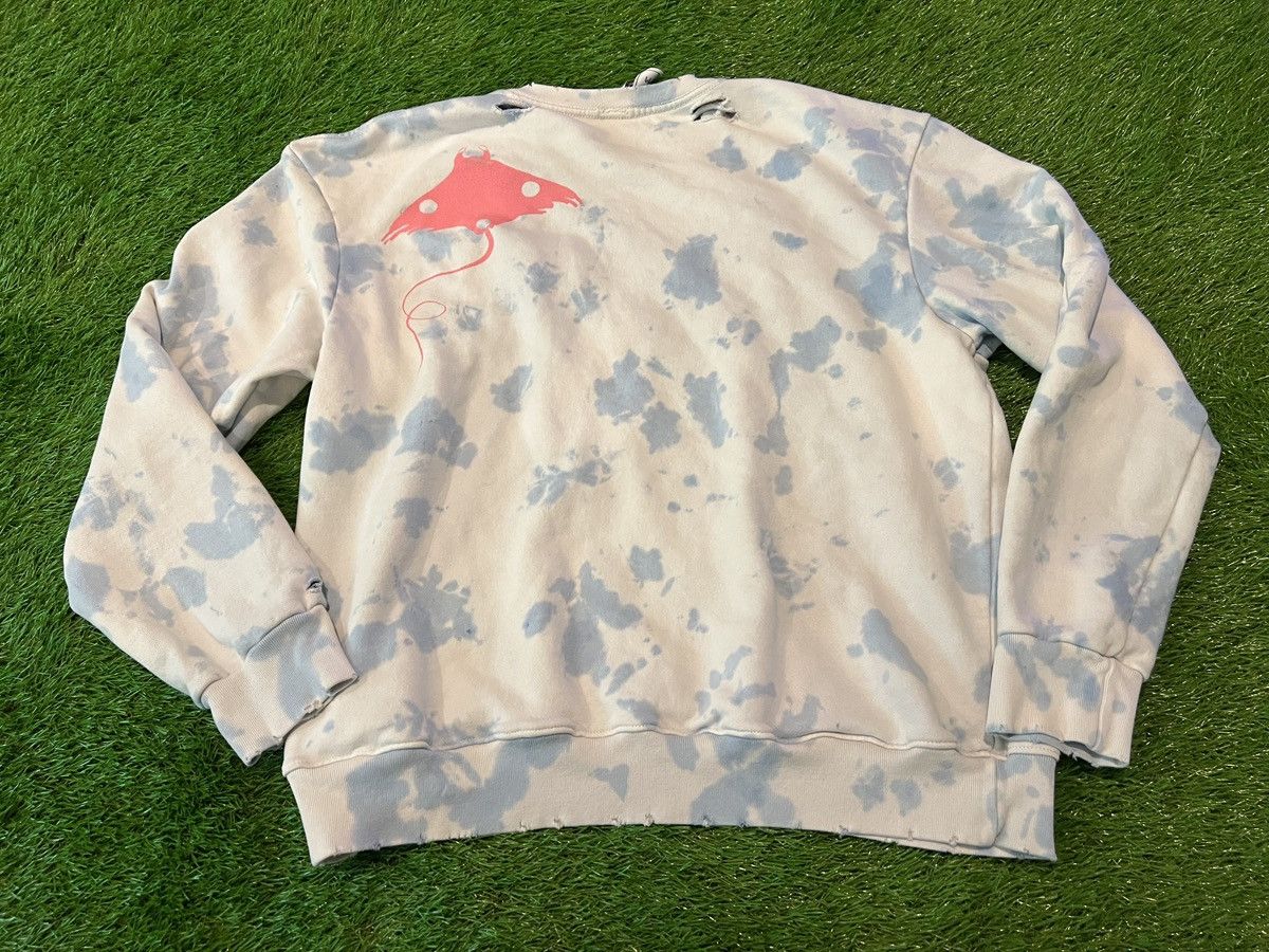 Alchemist Alchemist x Dr. Woo - Stingray Tie Dye Distressed Sweater Size US M / EU 48-50 / 2 - 7 Thumbnail
