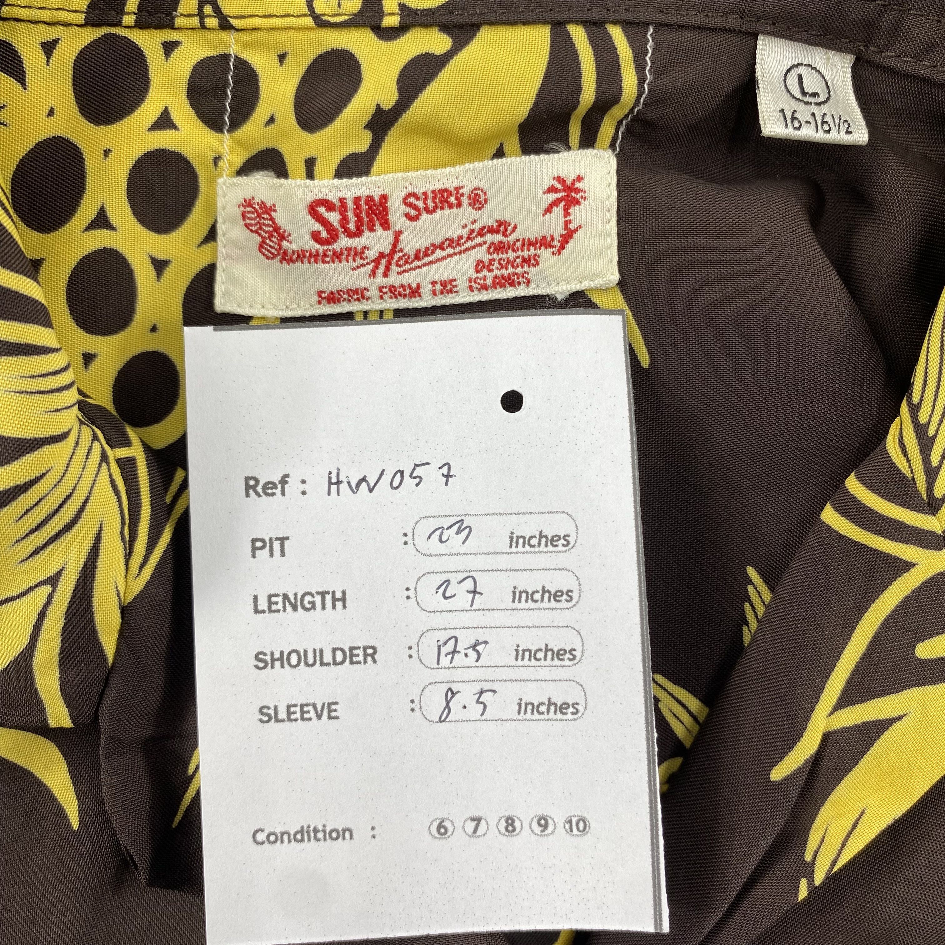 Sun Surf Sun Surf Pineapples Printed Aloha Hawaiian Shirt HW057 Size US L / EU 52-54 / 3 - 7 Thumbnail