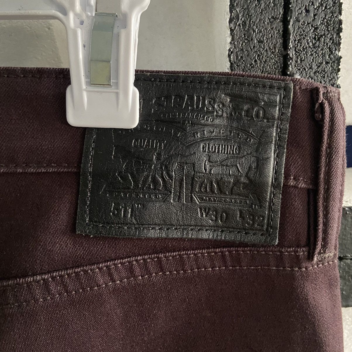 Levi's Levi’s denim selvedge reflective (RARE) Size US 30 / EU 46 - 7 Thumbnail